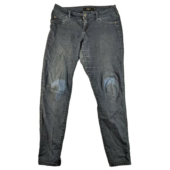 Womens Torrid Denim Jeans Size 14 T Tall Blue Denim SEE DESC 17.5W 30.5 Inseam - Picture 1 of 8